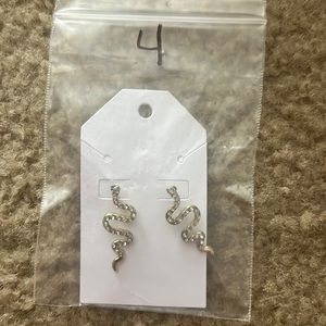 Cute snake earrings